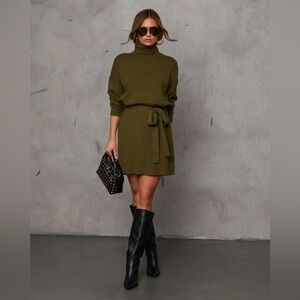 VICI Marsella Tie Waist Mini Dress - Size M - New